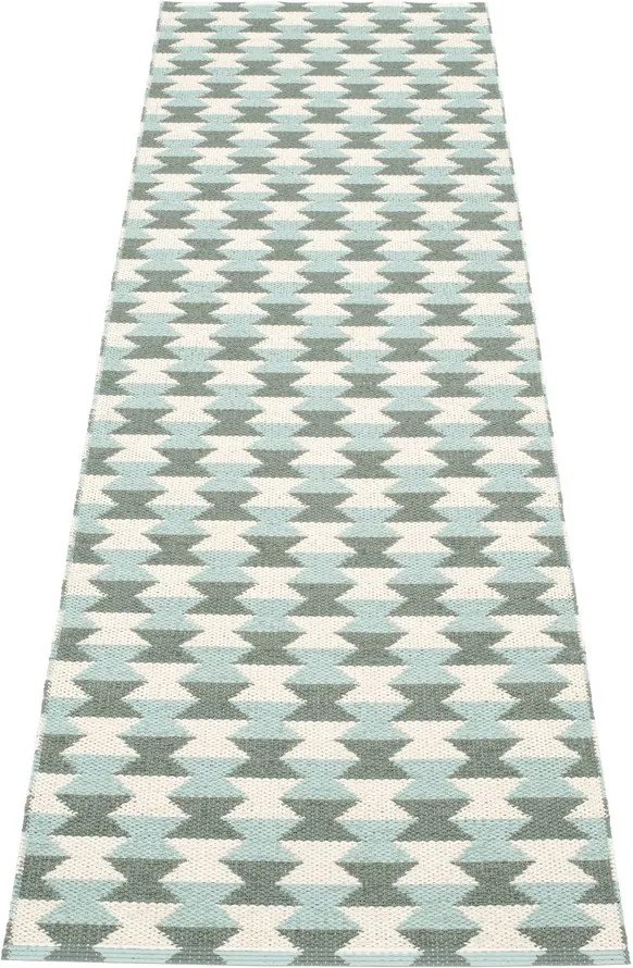 Passatoia da interno/esterno verde/turchese 70x250 cm Dana Army – Pappelina