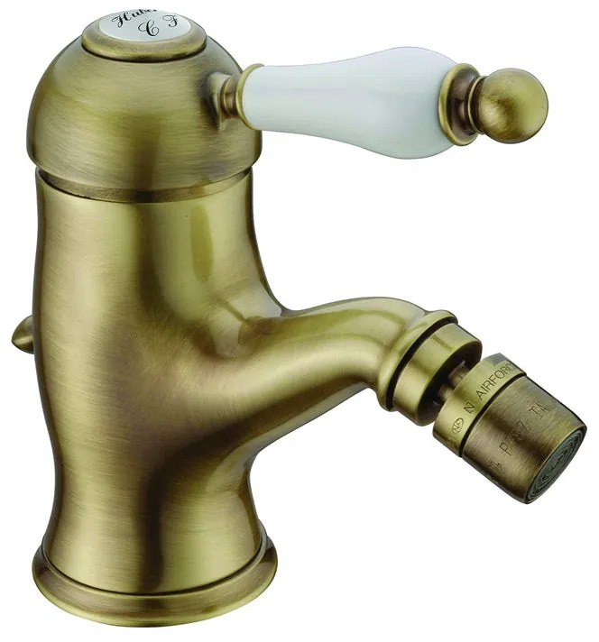 Rubinetto per bidet OXFORD HUBER bronzo spazzolato satinato