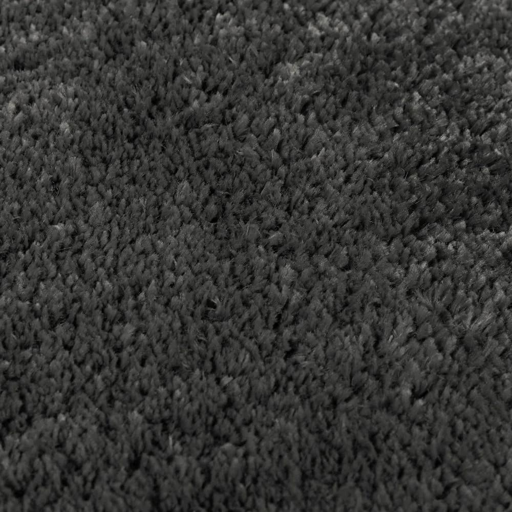 Passatoia in fibra riciclata grigio scuro 60x230 cm Sheen - Flair Rugs