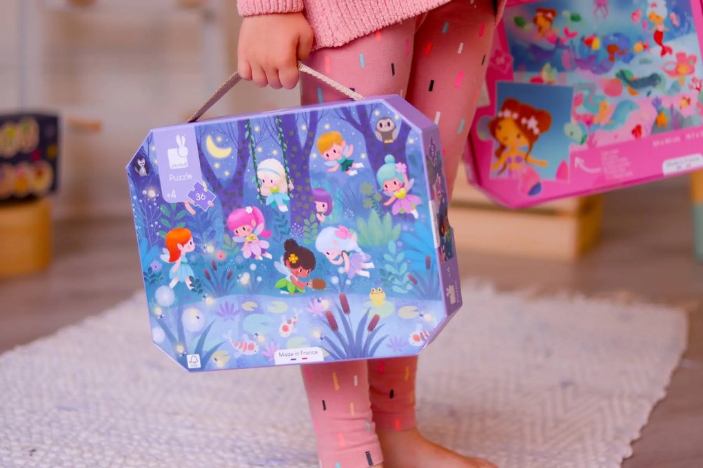 Puzzle - Fatine e Ninfee - 36 pezzi