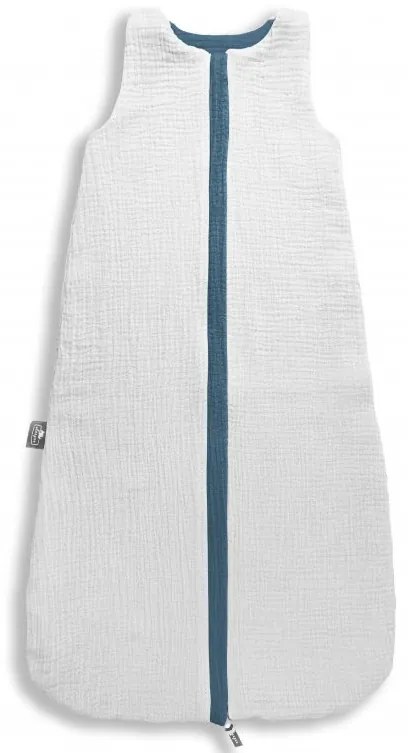 Sacco nanna reversibile in mussola leggera Petrol 4-24 mesi M