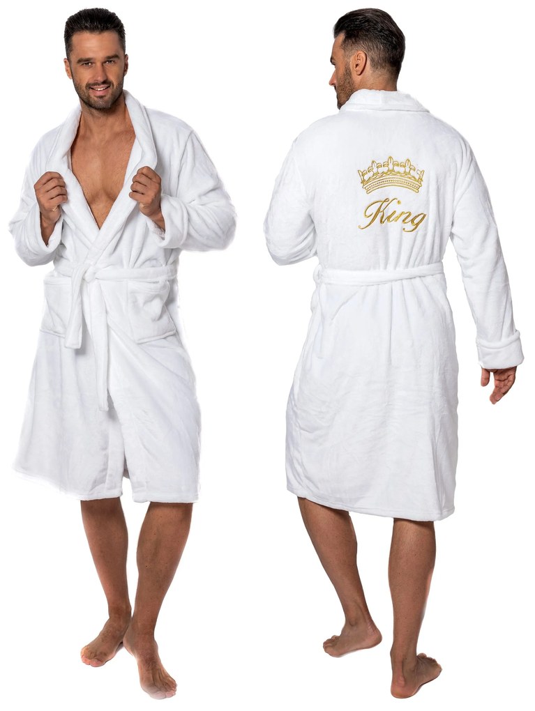 Accappatoio MEN King White S/M
