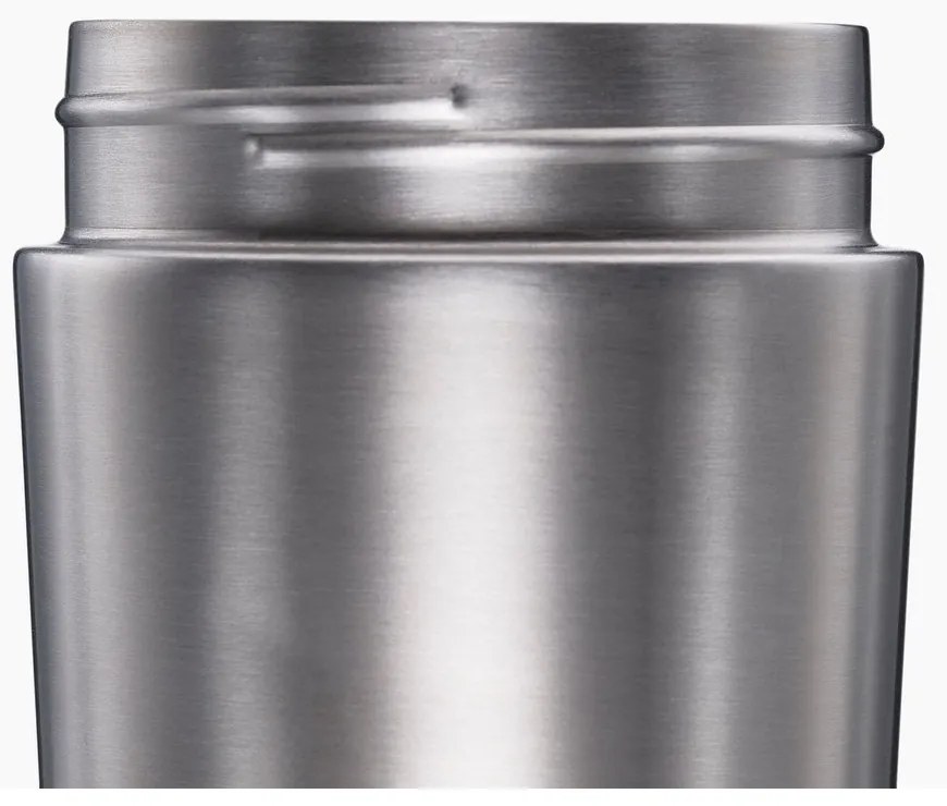 Tazza da viaggio in blu scuro-argento 450 ml Sipp - Joseph Joseph