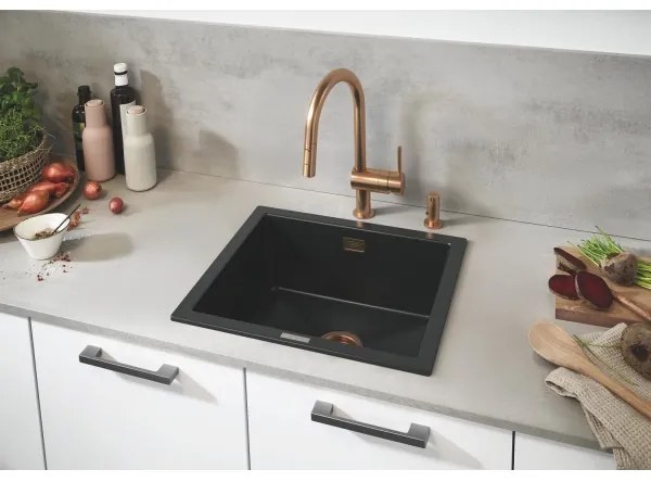 GROHE 40535DL0 - Dispenser di sapone COSMOPOLITAN 500 ml bronzo