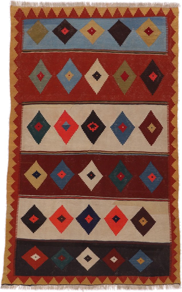 Kilim Tappeto persiano 280x190 (Iran) Tessuto A Mano