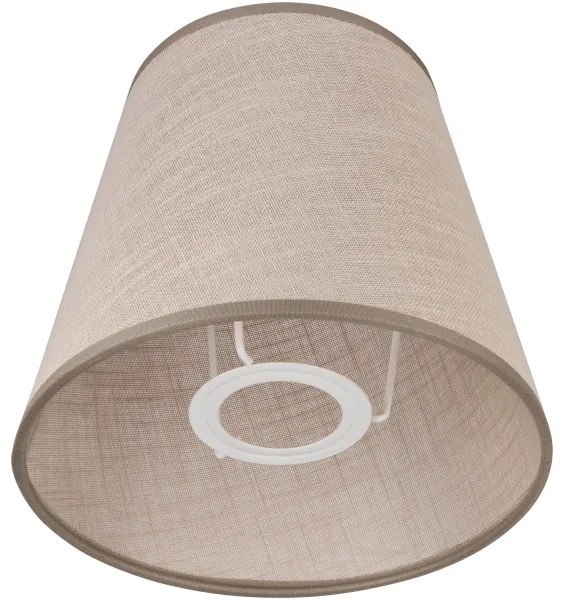 Paralume di ricambio LORENZO E27 diametro 16 cm beige