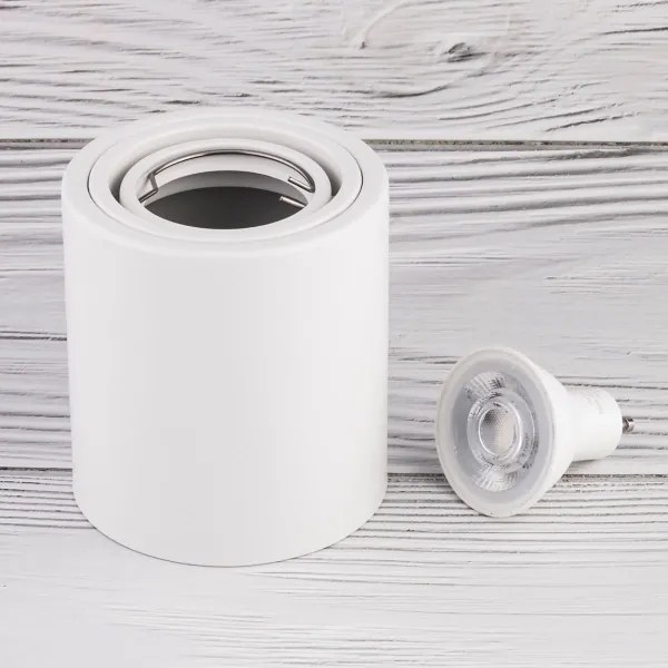 Faretto LED TUBA 1xGU10/5W/230V 4000K bianco
