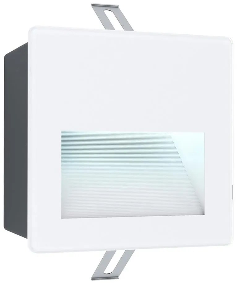 Eglo 99575 - Lamapada da incasso LED da esterno ARACENA LED/3,7W/230V IP65 bianca