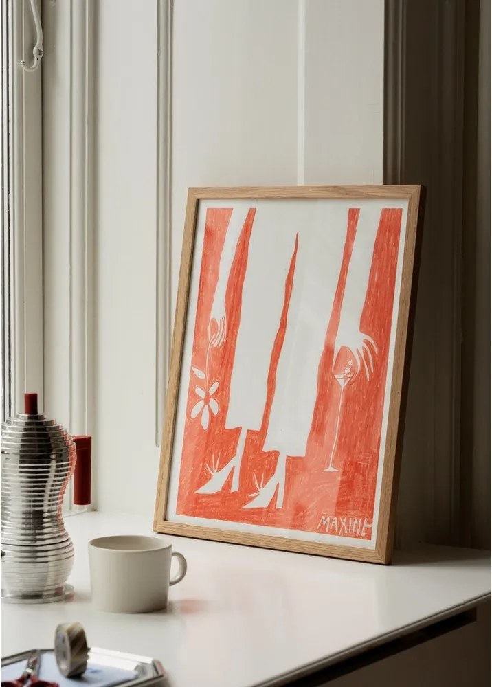 Poster 30x40 cm Sunday at Five – Maxine McCrann – The Poster Club