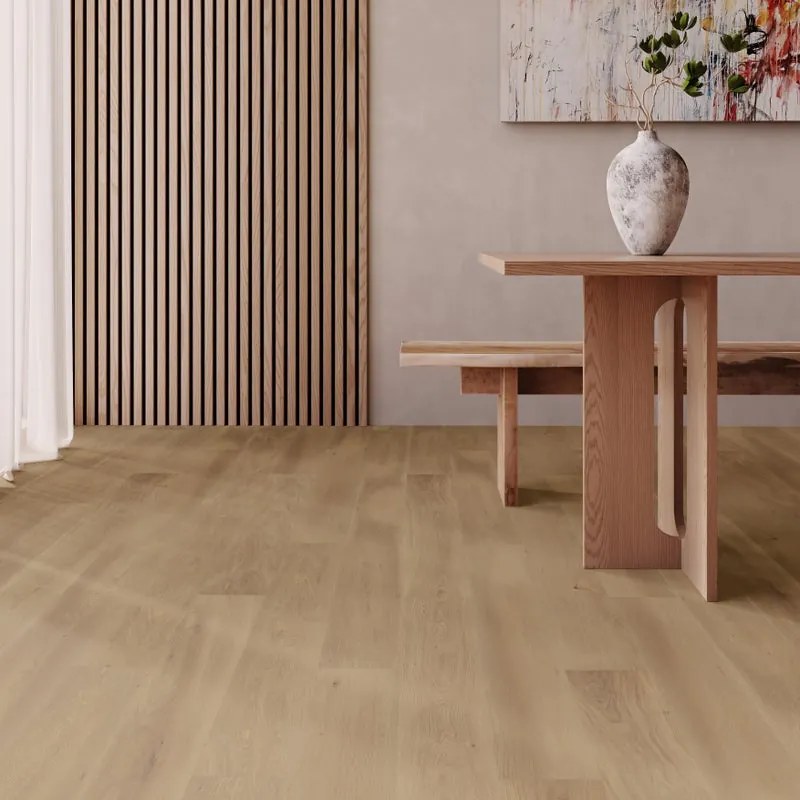 Parquet multistrato Scala M in rovere grigio spazzolato select sp. 14/4 mm 2.263 m²