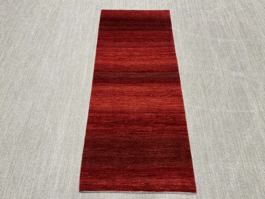 Loribaft Tappeto persiano 90 x 230 Rosso (Iran) Annodato A Mano