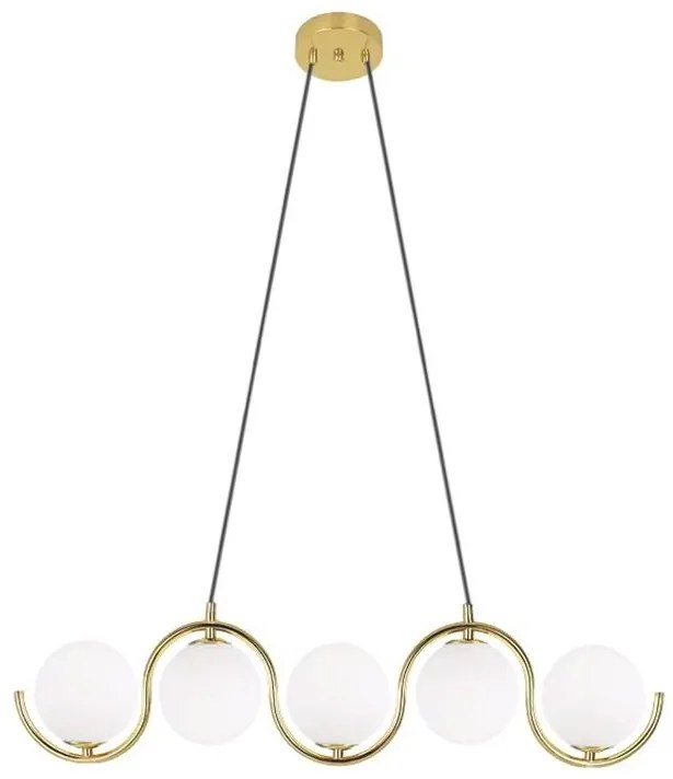 Lampada da soffitto APP1440-5CP GOLD