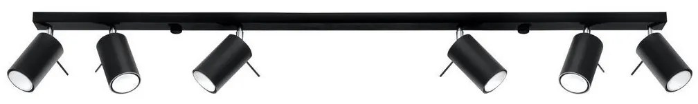 Brilagi -  Faretto LED ASMUS 6xGU10/7W/230V nero