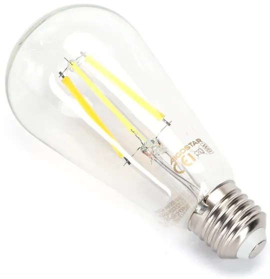 Lampadina LED dimmerabile FILAMENT ST64 E27/6W/230V 2700-6500K Wi-Fi - Aigostar