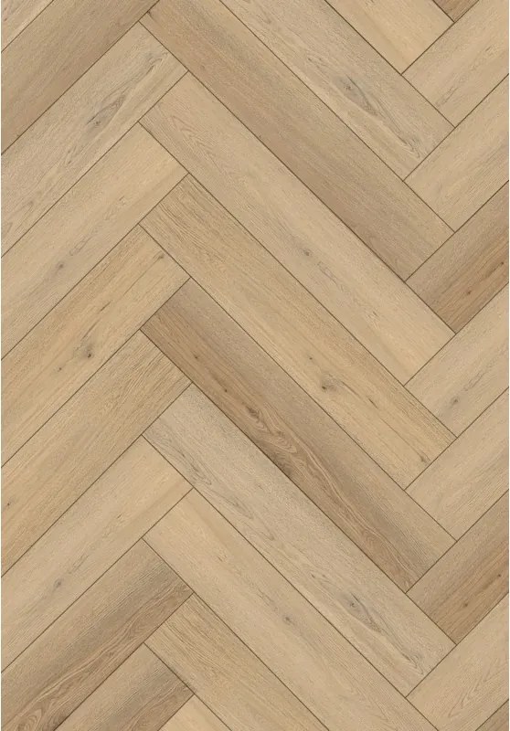 Mexen Rocky Mountain pannelli in vinile spina di pesce 635 x 127 mm SPC 6,5 mm, sottofondo 1,5 mm, 4 V-Fuga, Rovere