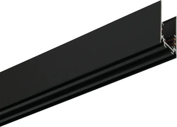 Luce a binario senza connessione elettrica MAGNETIC TRACK 1,5 m nera