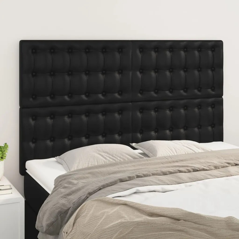 Testiere 4 Pz Nere 72x5x78/88 Cm İn Similpelle /