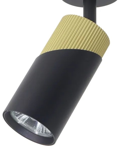 Faretto NEO 1xGU10/8W/230V nero/oro