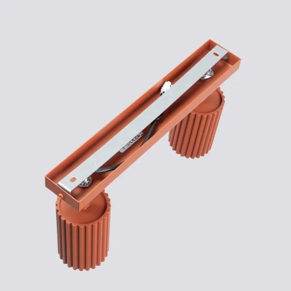 Brilagi - Faretto LED CRESTO 2xGU10/10W/230V rosso