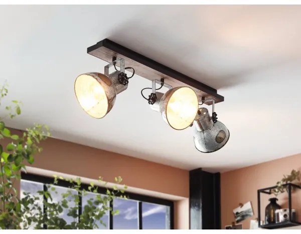 Eglo 49652 - Faretto BARNSTAPLE 3xE27/40W/230V