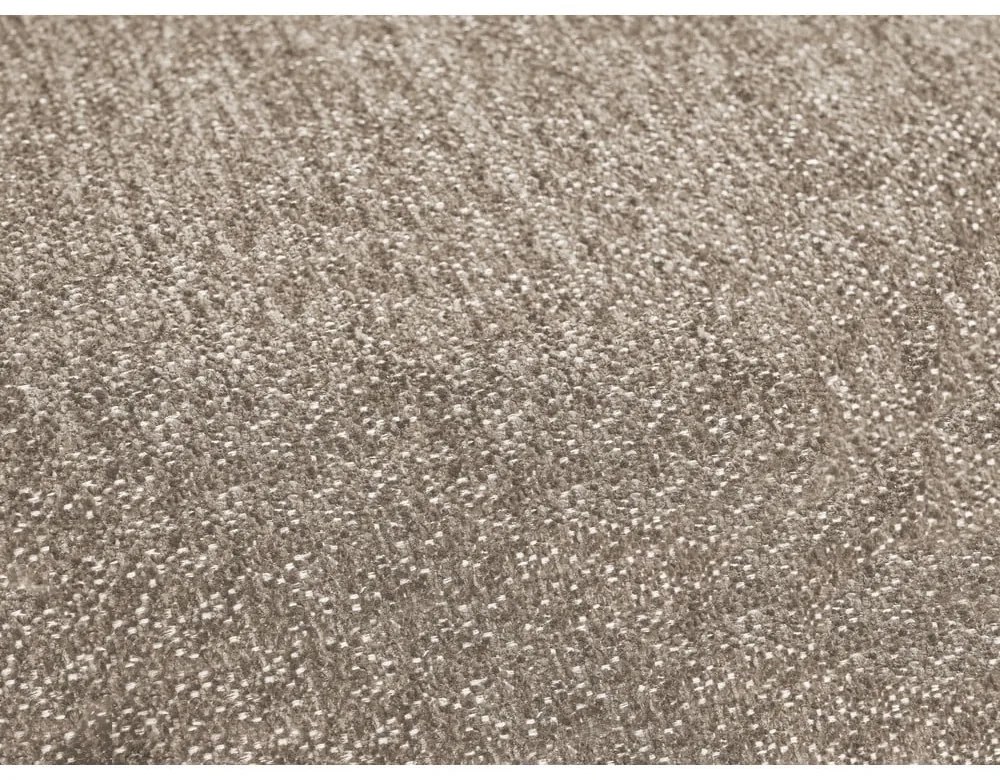 Divano angolare grigio tortora allungabile e con contenitore (penisola a destra/chaise lounge) con rivestimento in ciniglia Everest – Bobochic Paris