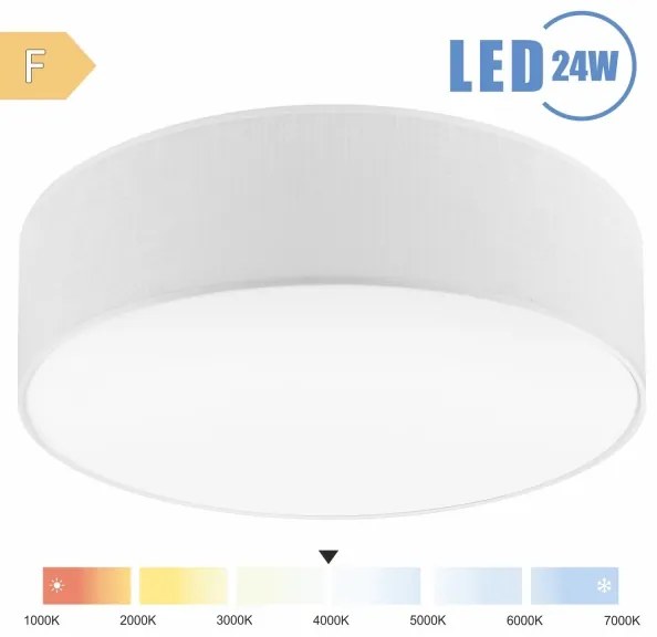 Brilagi - Plafoniera LED SIRIJA LED/24W/230V diametro 45 cm bianco