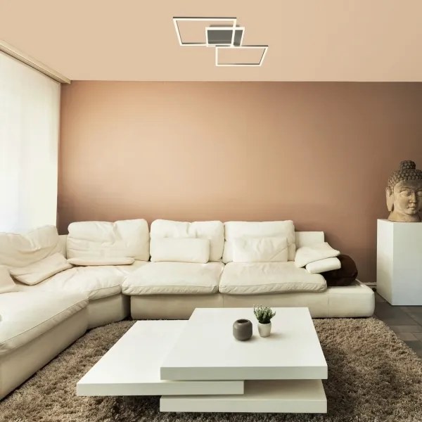 Rabalux 71014 - Plafoniera LED ATHELSTAN 40W 230V 4000K cromo opaco