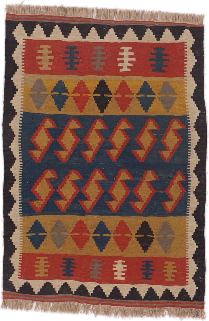 Kilim Tappeto persiano 150 x 110 (Iran) Tessuto A Mano