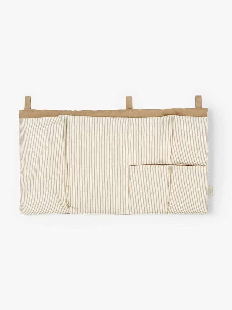 Borsa da letto in cotone organico Camel