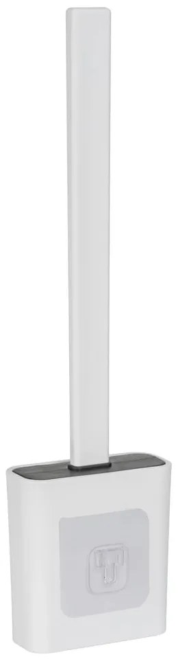 Scopino WC senza foratura bianco opaco in plastica Zalana – Allstar