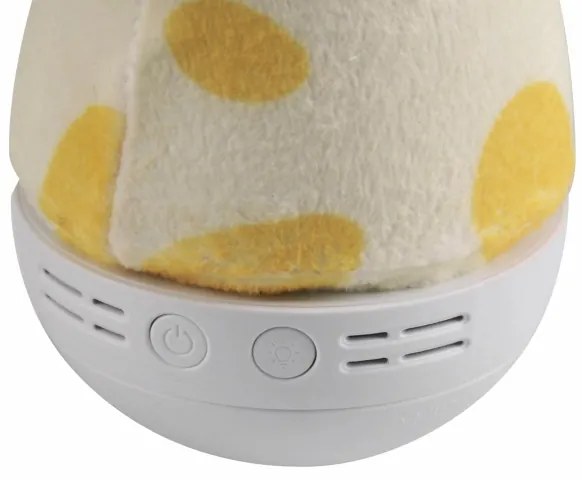Lampada notturna LED RGB per bambini con melodia 3xAAA/5V giraffa