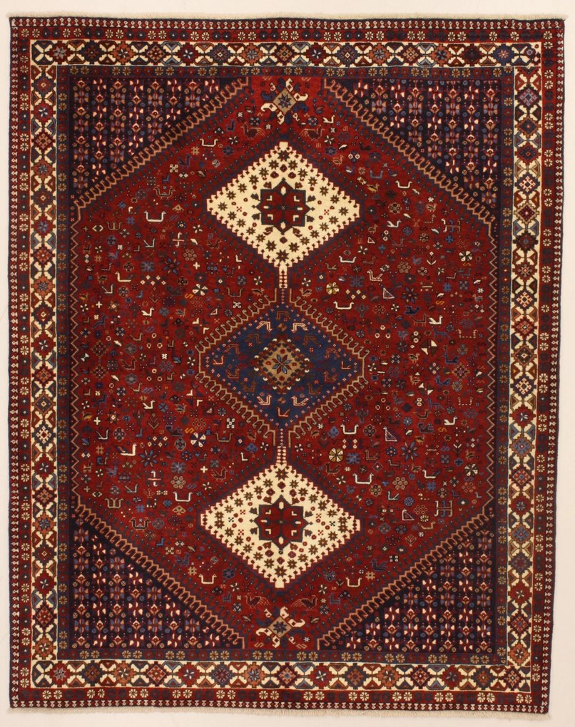 Yalameh Tappeto persiano 160x200 (Iran) Annodato A Mano
