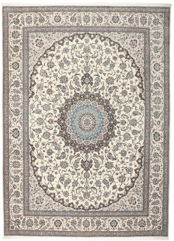 Nain Tappeto 430 x 310 (Iran) Annodato A Mano