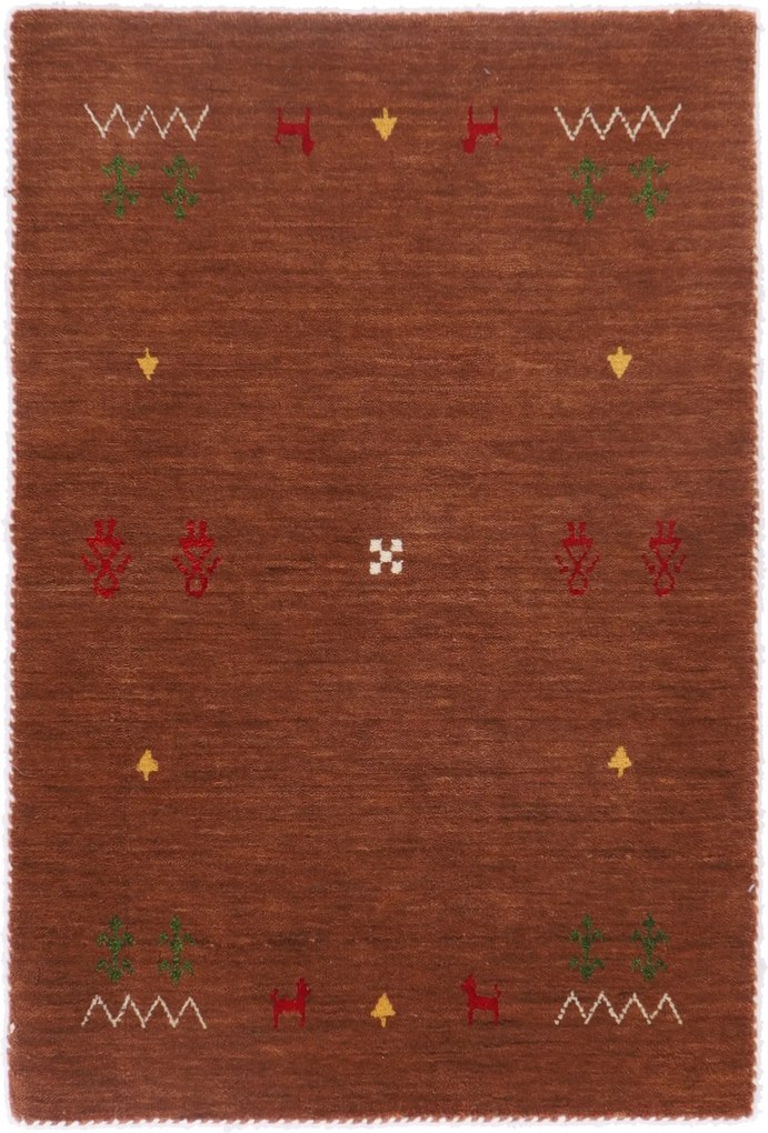 Tappeto orientale 60x90 (Indian) Annodato A Mano