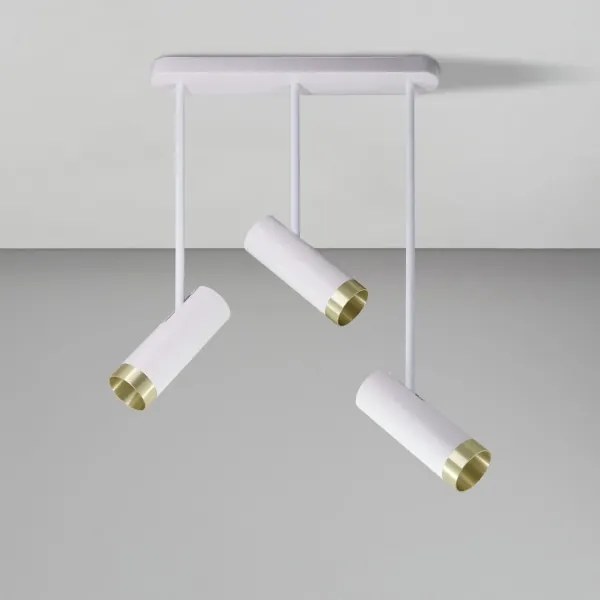 Faretto PORTO 3xGU10/10W/230V bianco