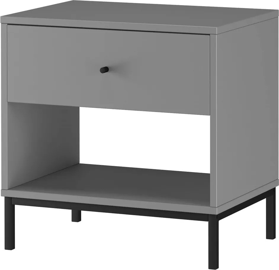 Comodino grigio Celine - Støraa