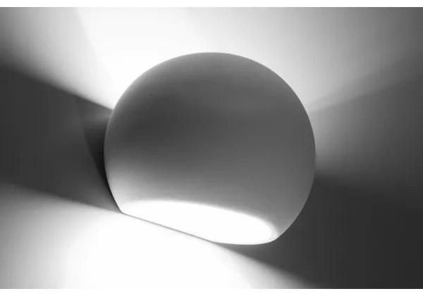 Applique GLOBE 1xE27/60W/230V bianca