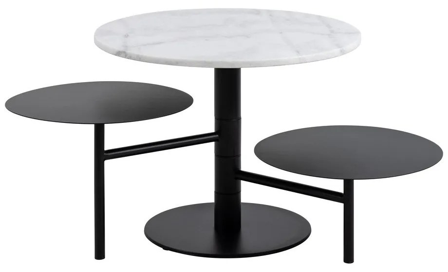 Tavolino rotondo bianco ø 60 cm Lahti - Actona