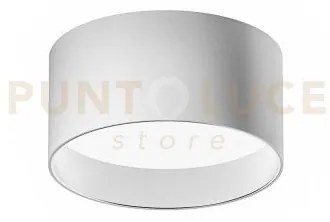 Gpl334c- faretto led  in alluminio bianco satinato 3000k 1139lm 15w...