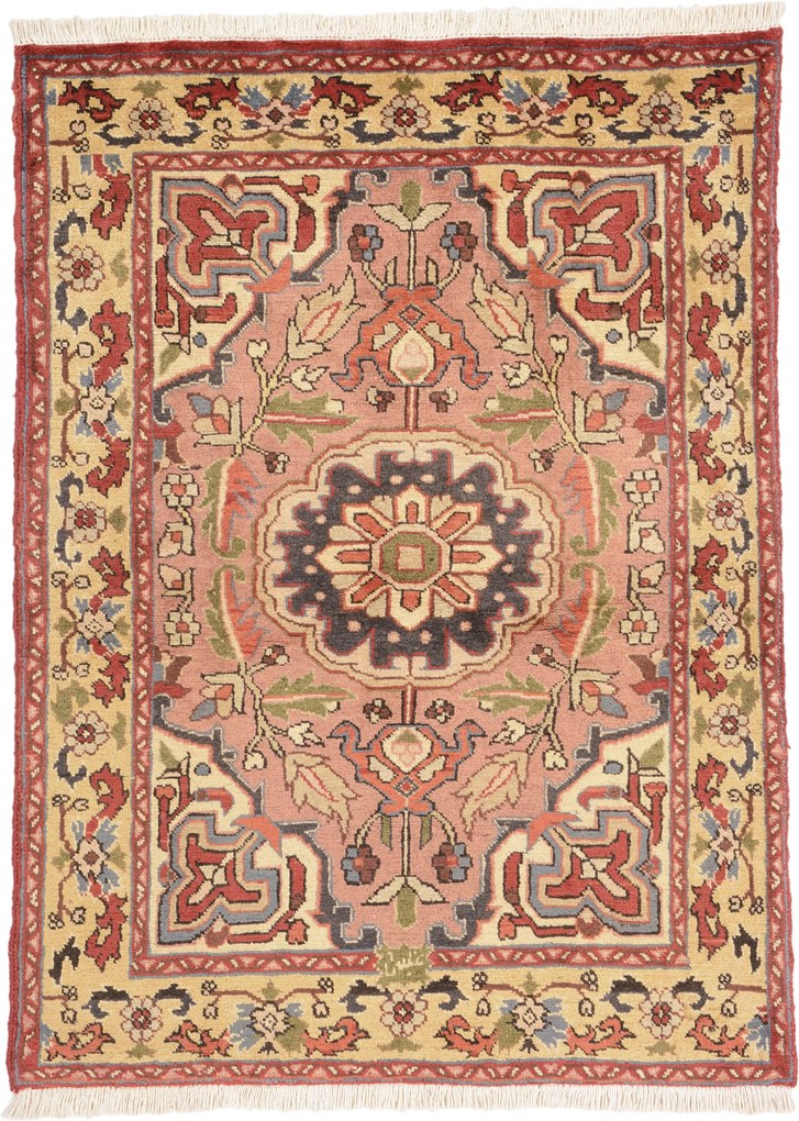 Heriz Tappeto persiano 100 x 140 (Iran) Annodato A Mano