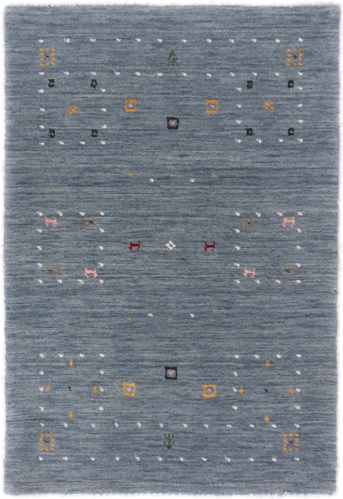 Tappeto orientale 60 x 90 (Indian) Annodato A Mano