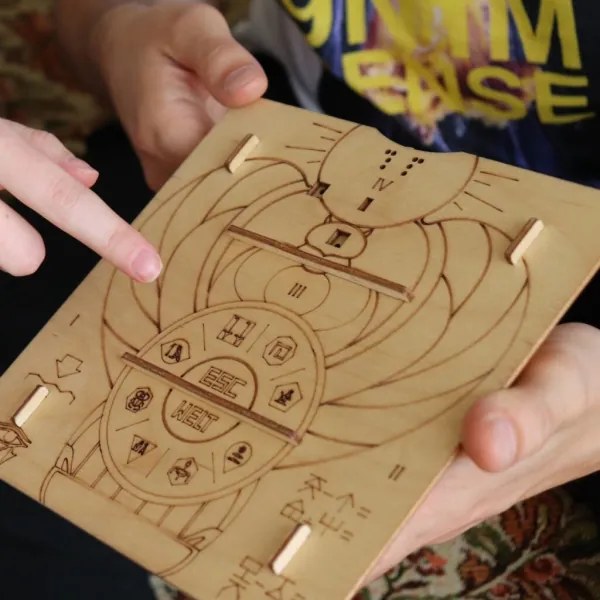 EscapeWelt - 3D puzzle meccanico in legno Piramide