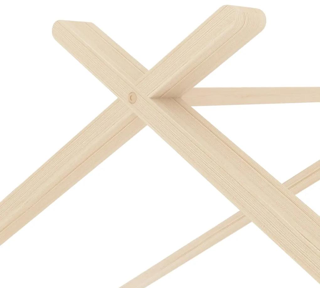 Giroletto per bambini in legno massello di pino 90x200 cm