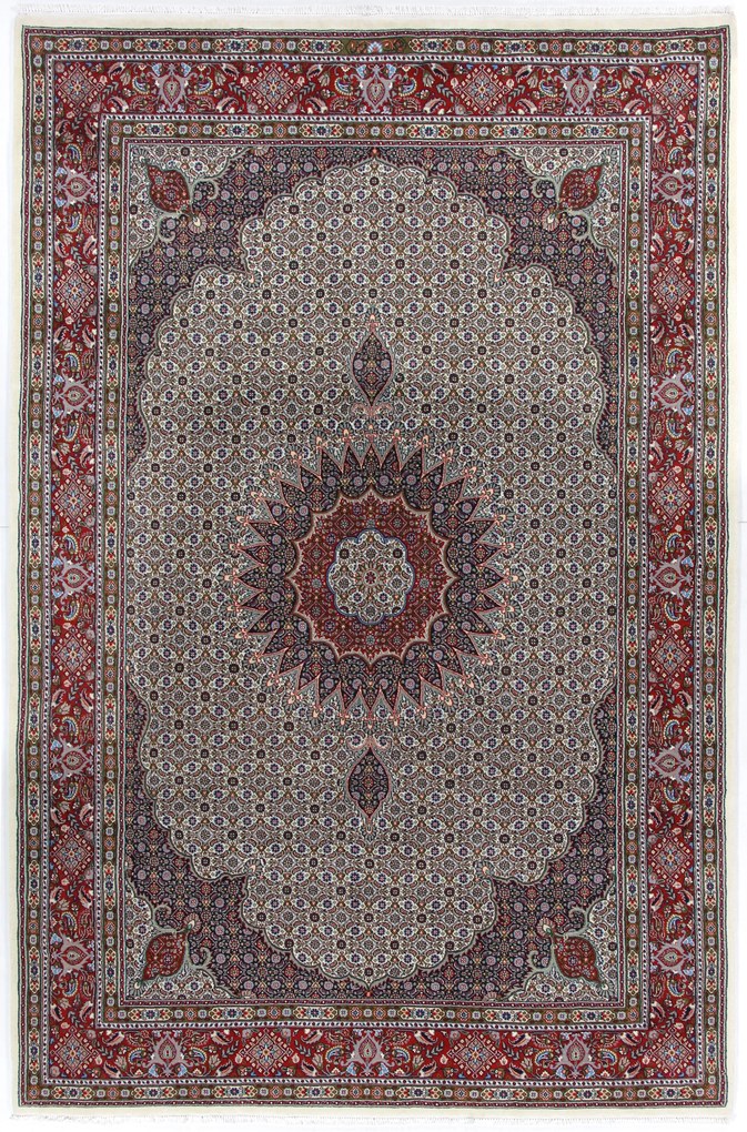 Moud Tappeto 310x200 (Iran) Annodato A Mano