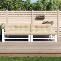 Cuscini per Pallet 5 pz Beige in Tessuto 360780