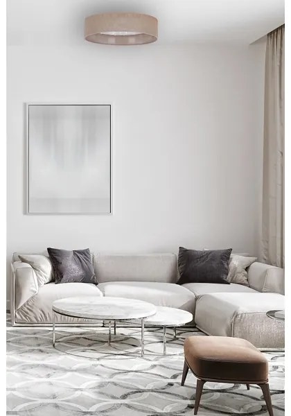 Brilagi - Plafoniera LED VELVET STAR LED/24W/230V d. 40 cm  marrone