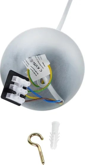 Brilagi - Lampadario a sospensione con cavo WABI SABI 1xE27/40W/230V Ø 42 cm bianco