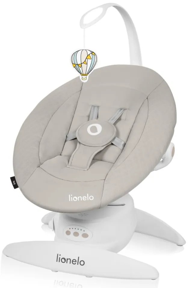 Lionelo - Sdraietta IRIS con melodia, 4xAA, Beige Sabbia