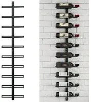 Stand Portabottiglie da Muro Scaffale Capacit 10 Bottiglie Cantinetta Bar Vino