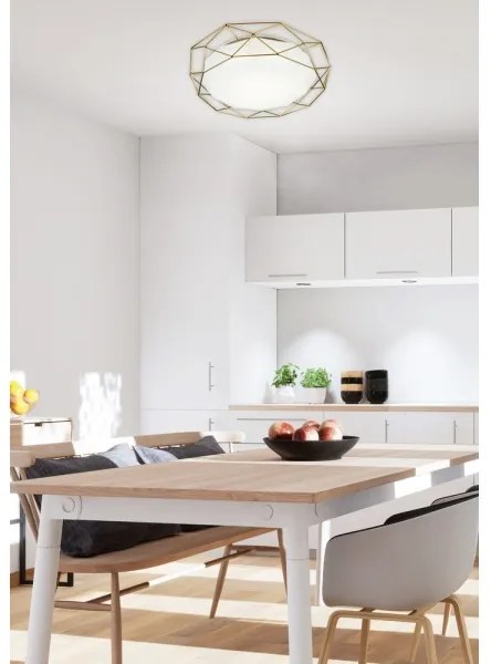 Plafoniera LED SVEN LED/24W/230V oro